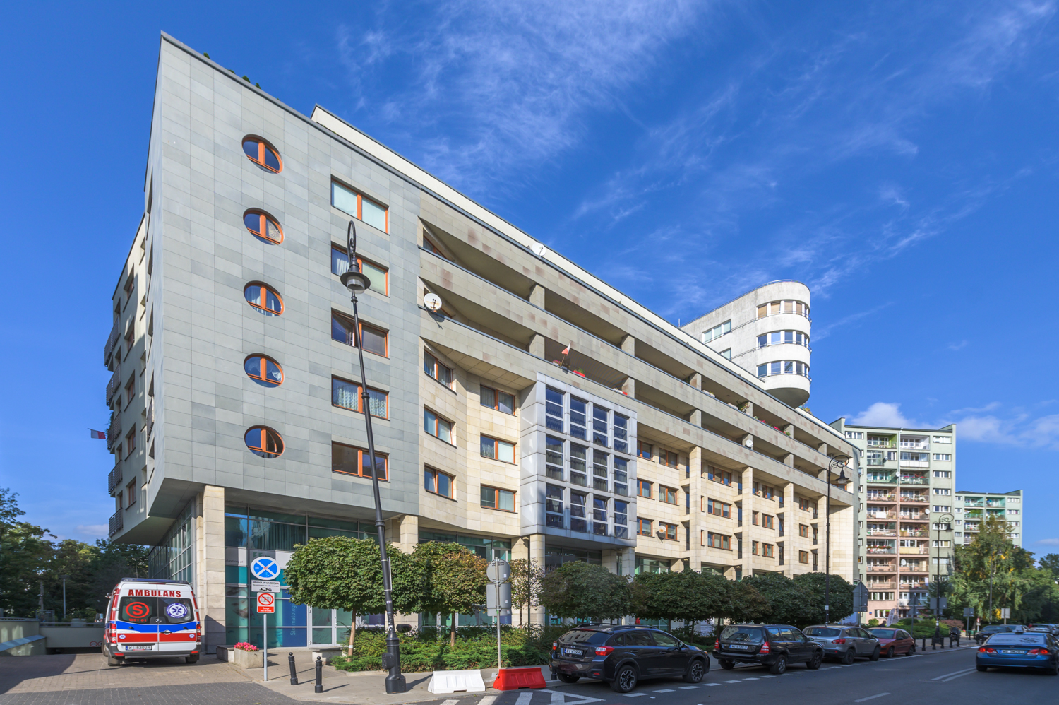 Zdjęcie architektury budynku Budynek mieszkalno-usługowy